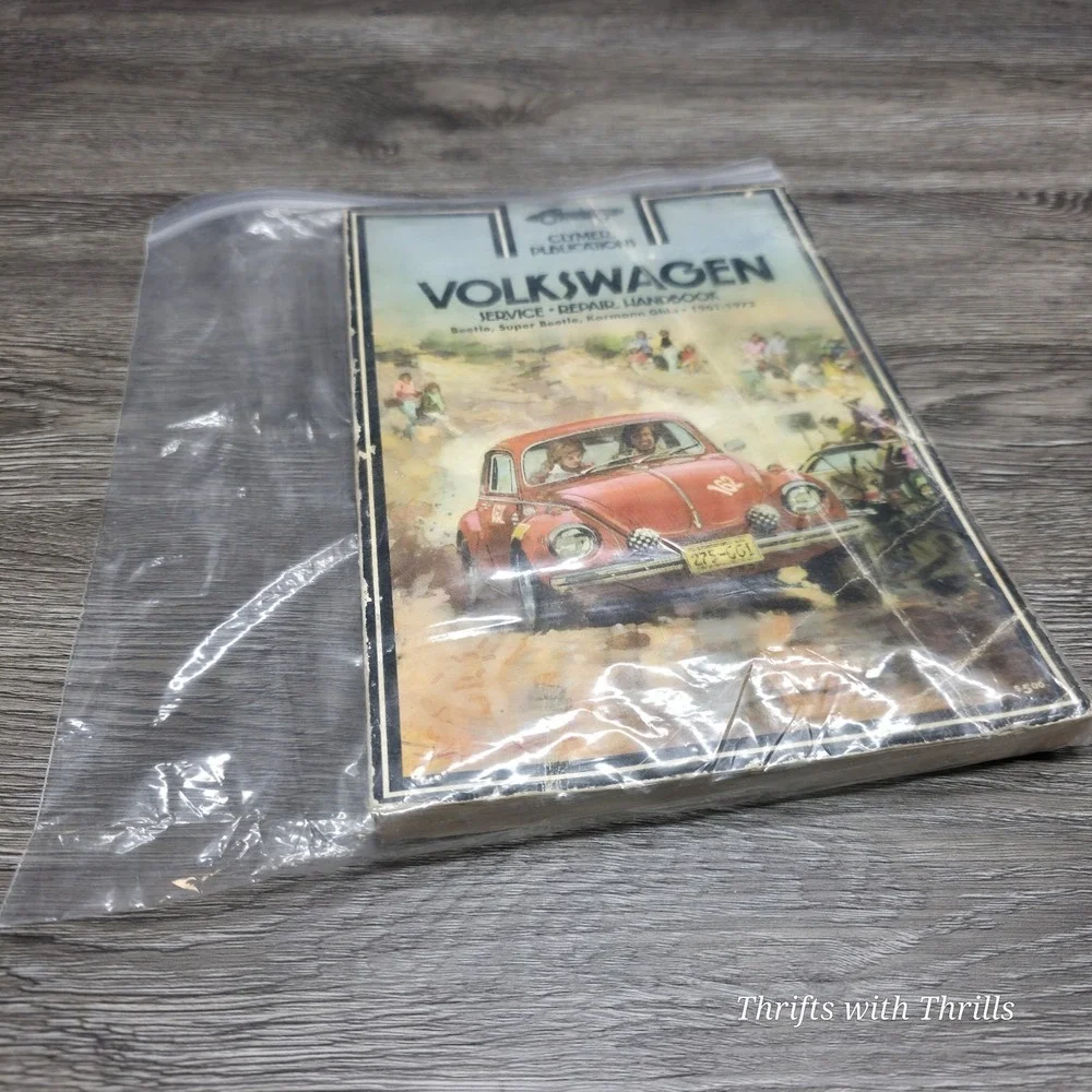 Vintage Clymer Volkswagen Beetle Service Repair‎ Handbook - 1961-1972